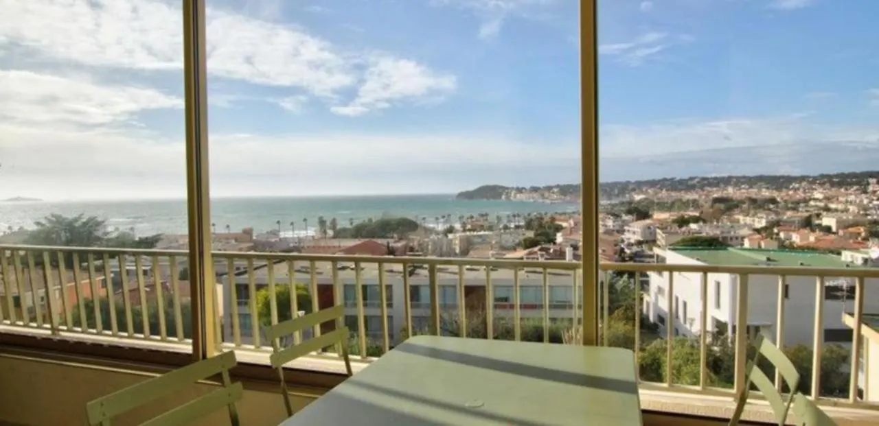 Charming Studio With Terrace And 180 Sea View Six-Fours-les-Plages